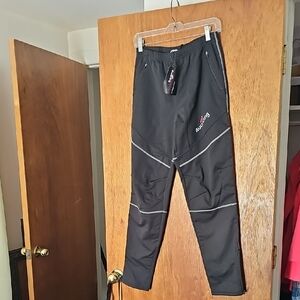 Black Men's Pants/Waterproof